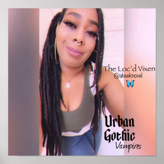 アーセック小説xアーバンゴシック様式のヴァンパイアのポスター909 ポスター (正面)