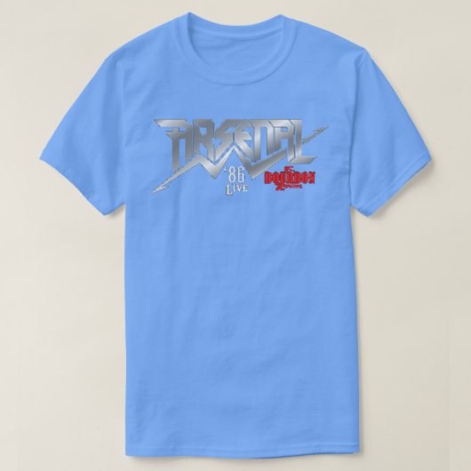 アーセナルアットザバーボンルームティー Tシャツ (デザイン正面)