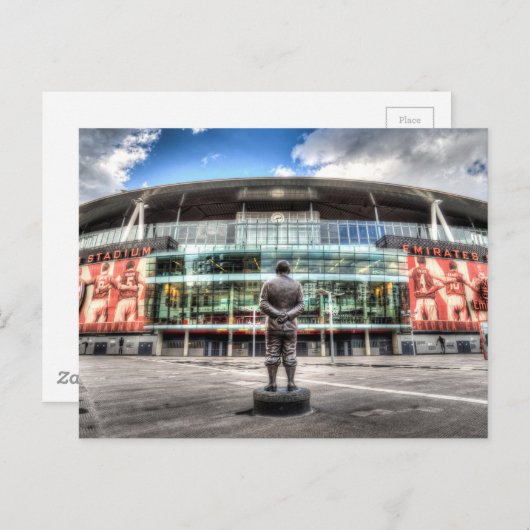 アーセナルエミレーツスタジアムロンドン ポストカード (正面/裏面)