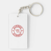 アーセナル銃手 キーホルダー (裏面)