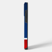 アーセナル ブルー＆レッドケース iPhoneケース (左側面)