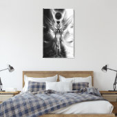 アーセンシアザミッドナイトキャンバスプリントの反対側 キャンバスプリント (インサイチュ (寝室))