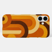 アーチとサンスポット レトロMCM幾何学デザイン Case-Mate iPhoneケース (裏面 (横))