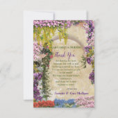 アーチの上に花を引きずること 出欠カード (正面)