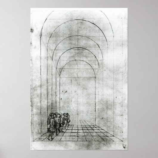アーチの下の人々 ポスター (正面)
