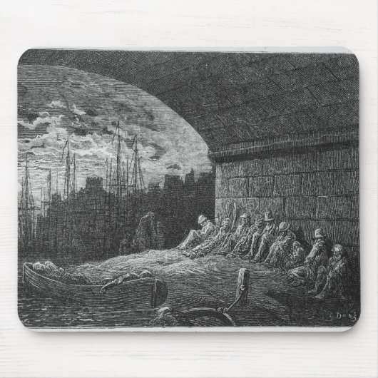 アーチの下 マウスパッド (正面)