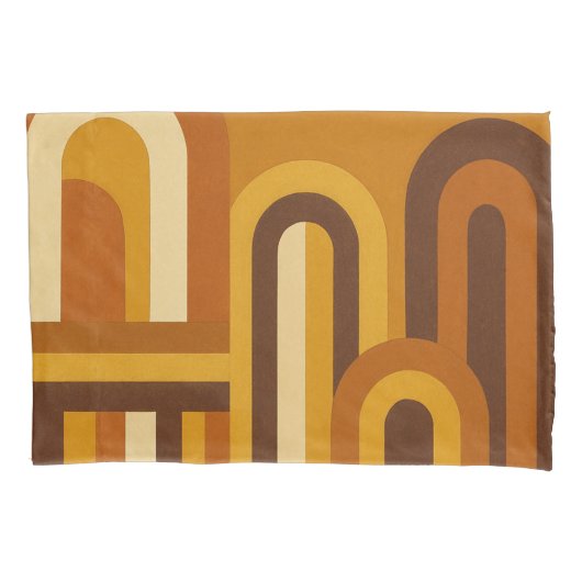 アーチの中期モダン幾何学デザイン 枕カバー (正面左)