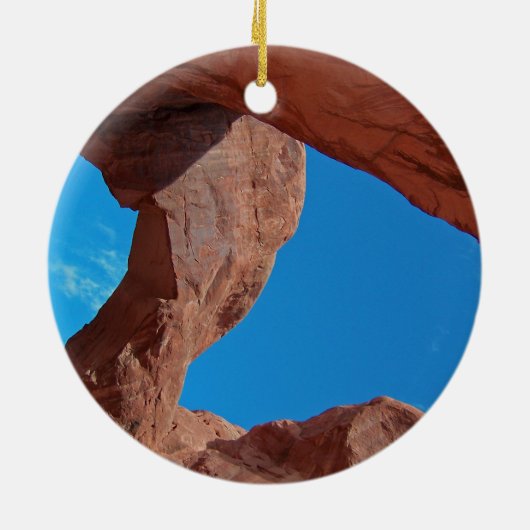 アーチの国立公園のオーナメント セラミックオーナメント (裏面)
