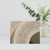 アーチの書き込み ポストカード (スタンド正面)