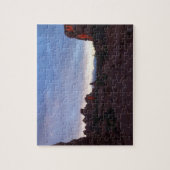 アーチの窓の歩道での日の出 ジグソーパズル (縦)