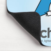 アーチのHurdのロゴのマウスマット マウスパッド (コーナー)