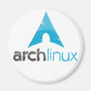 アーチのLinuxのロゴ マグネット