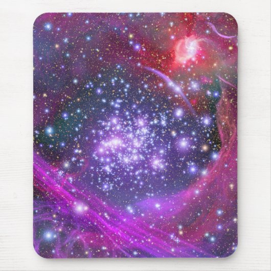 アーチは最も密な銀河の星団を群がらせます マウスパッド (正面)