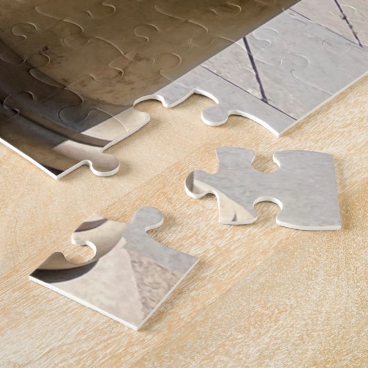 アーチを通って池のウォーマー城に ジグソーパズル (側面)