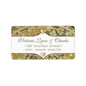 アーチアールヌーボーヴィネヤードピーコック住所 シール (正面)