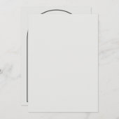 アーチウェディング招待状 招待状 (正面/裏面)