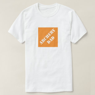アーチェリーおもしろいパパユーモアのあるパパ父の日贈り物 Tシャツ