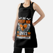 アーチェリーのお母さん、ハロウィーンが大好き エプロン (インサイチュ)