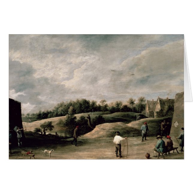 アーチェリーのコンテスト (正面横)