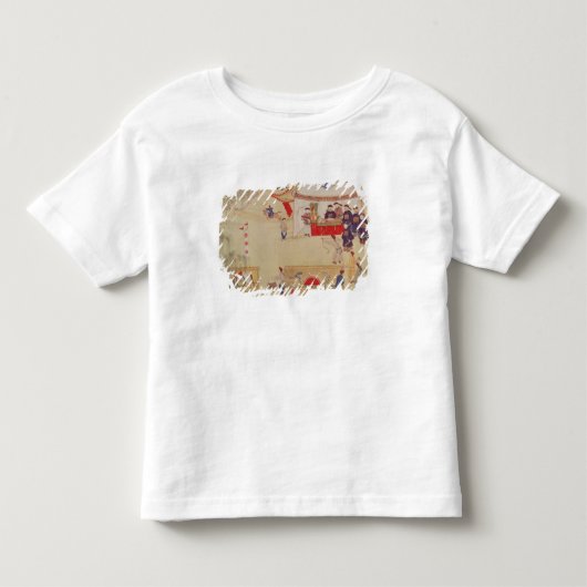 アーチェリーのコンテスト、18世紀後半 トドラーTシャツ (正面)