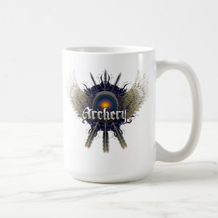 アーチェリーのコーヒー・マグ コーヒーマグカップ
