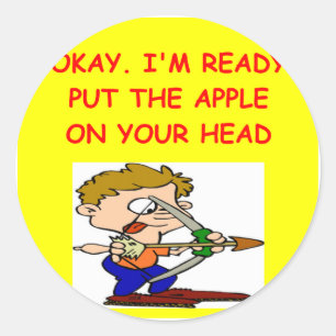 アーチェリーのジョーク ラウンドシール