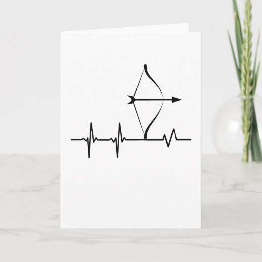 アーチェリーのハートビート弓矢パルス射手 カード (正面)