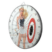 アーチェリーのピン留め ダーツボード (正面右)