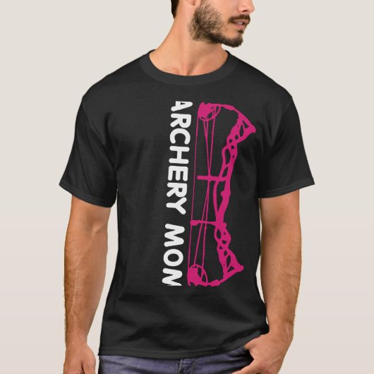 アーチェリーのママのシャツ Tシャツ (正面)