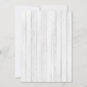 アーチェリーの弓と矢のターゲットパーティー 招待状 (裏面)