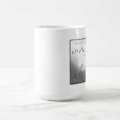 アーチェリーの月光のソナタの引用文のマグ[最高落書きによって] コーヒーマグカップ (中央)