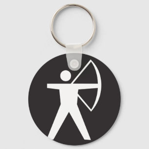 アーチェリーの記号Keychain キーホルダー