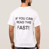 アーチェリーのTシャツ2の半分 Tシャツ (裏面)