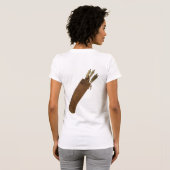 アーチェリーのTシャツ Tシャツ (裏面フル)