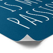 アーチェリーは私のおもしろい情熱の矢の弓射手 ポスター (角)