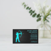 アーチェリーは訓練のカスタムな名刺を目標とします 名刺 (スタンド正面)