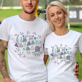 アーチェリーアーチャーホビーカスタム文字オンバック Tシャツ