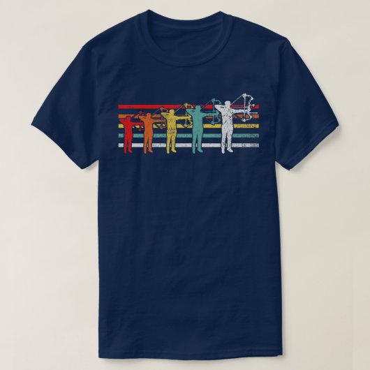 アーチェリーアーチャーボウフンター Tシャツ (デザイン正面)