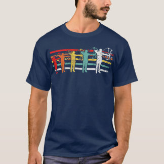 アーチェリーアーチャーボウフンター Tシャツ
