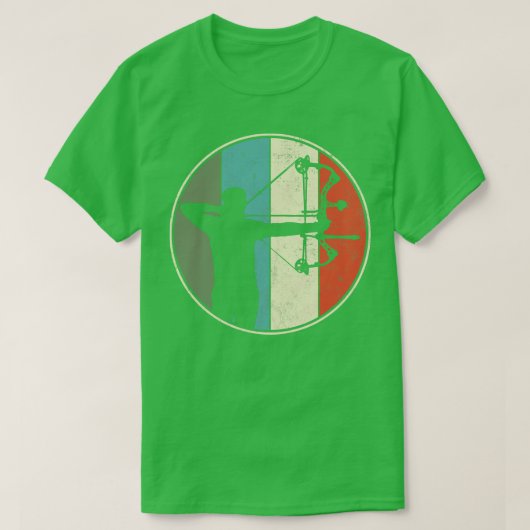 アーチェリーアーチャーボウ狩り1 Tシャツ (デザイン正面)
