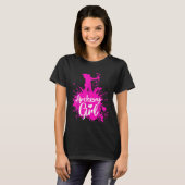 アーチェリーガールムーンズラブボウ狩りキュートアーチャー Tシャツ (正面フル)