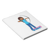 アーチェリーガール ノートパッド (アングル)