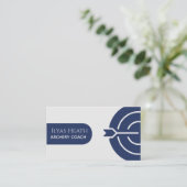 アーチェリーコーチビジネスカード 名刺 (スタンド正面)