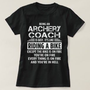 アーチェリーコーチ Tシャツ