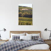 アーチェリーサミットタン建物は丘の上に座る キャンバスプリント (インサイチュ (寝室))