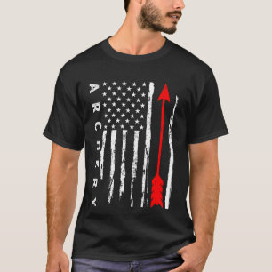 アーチェリーシャツアイディアパパギフト Tシャツ