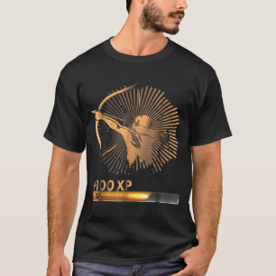 アーチェリースキル+ 100 XPゲーマーグラフィック Tシャツ