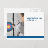 アーチェリースポーツカード ポストカード (正面/裏面)