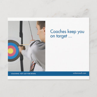 アーチェリースポーツカード ポストカード