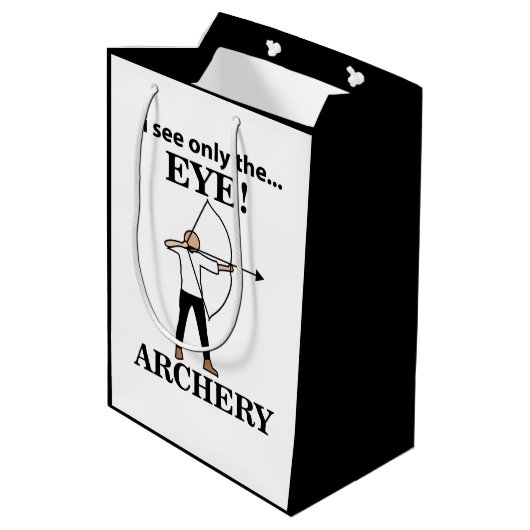 アーチェリースポーツ弓矢アーチェリー ミディアムペーパーバッグ (裏面アングル)